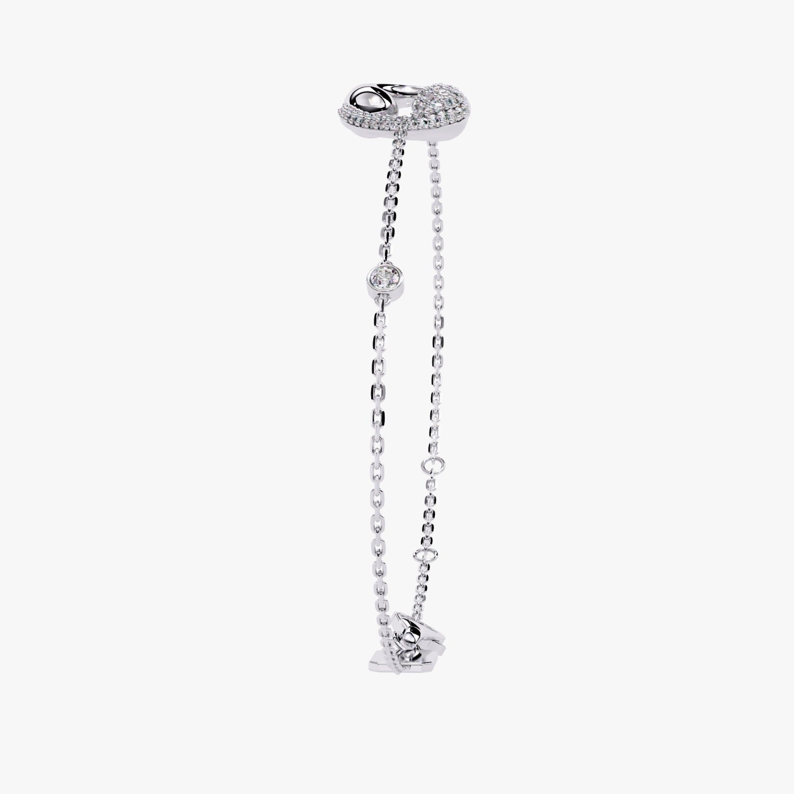 Solitairekart 0.29ct Lab Grown Diamond Bracelet
